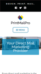 Mobile Screenshot of printmailpro.com